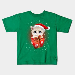 Ribbon Kitty Kids T-Shirt